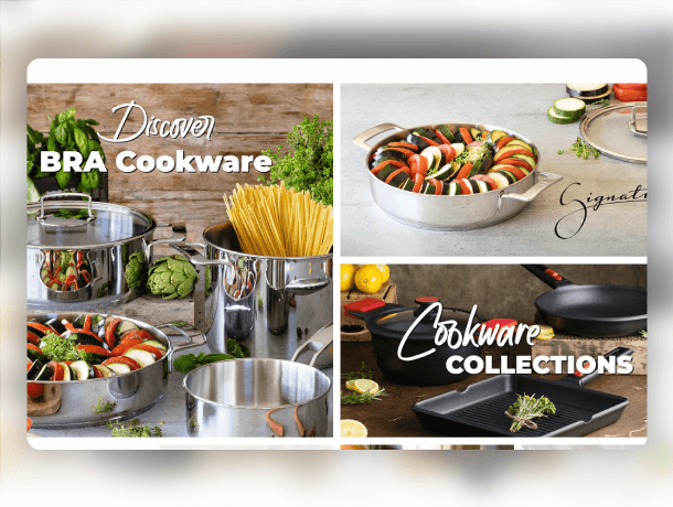 BRA Cookware: Amazon Storefront and Shopify store