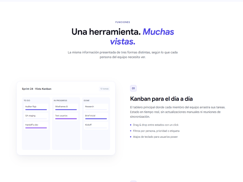 Taskflow: responsive mobile view